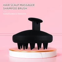 Shower scalp massager