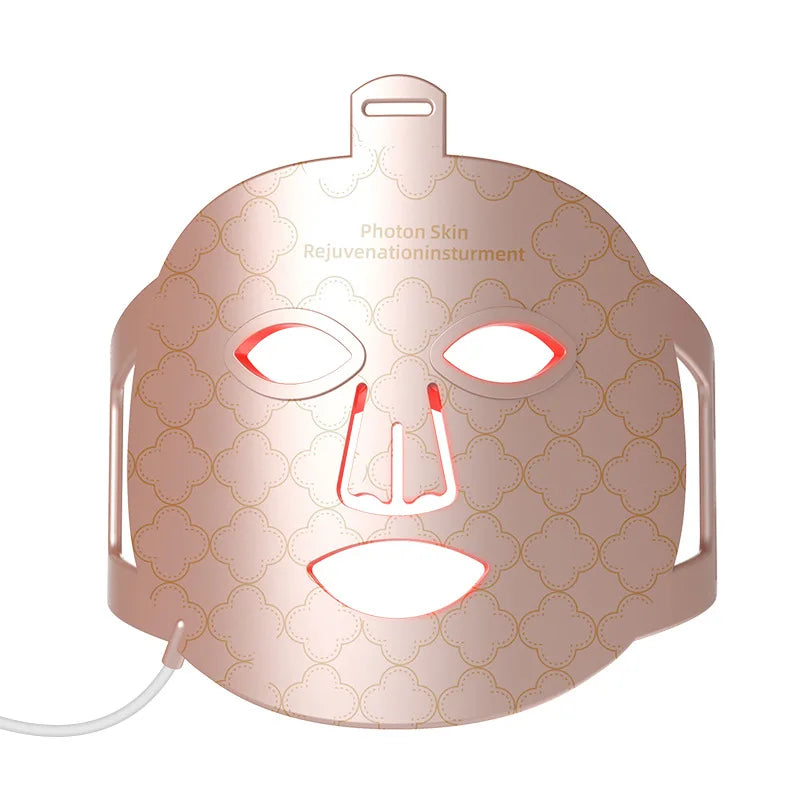 Red light therapy face mask