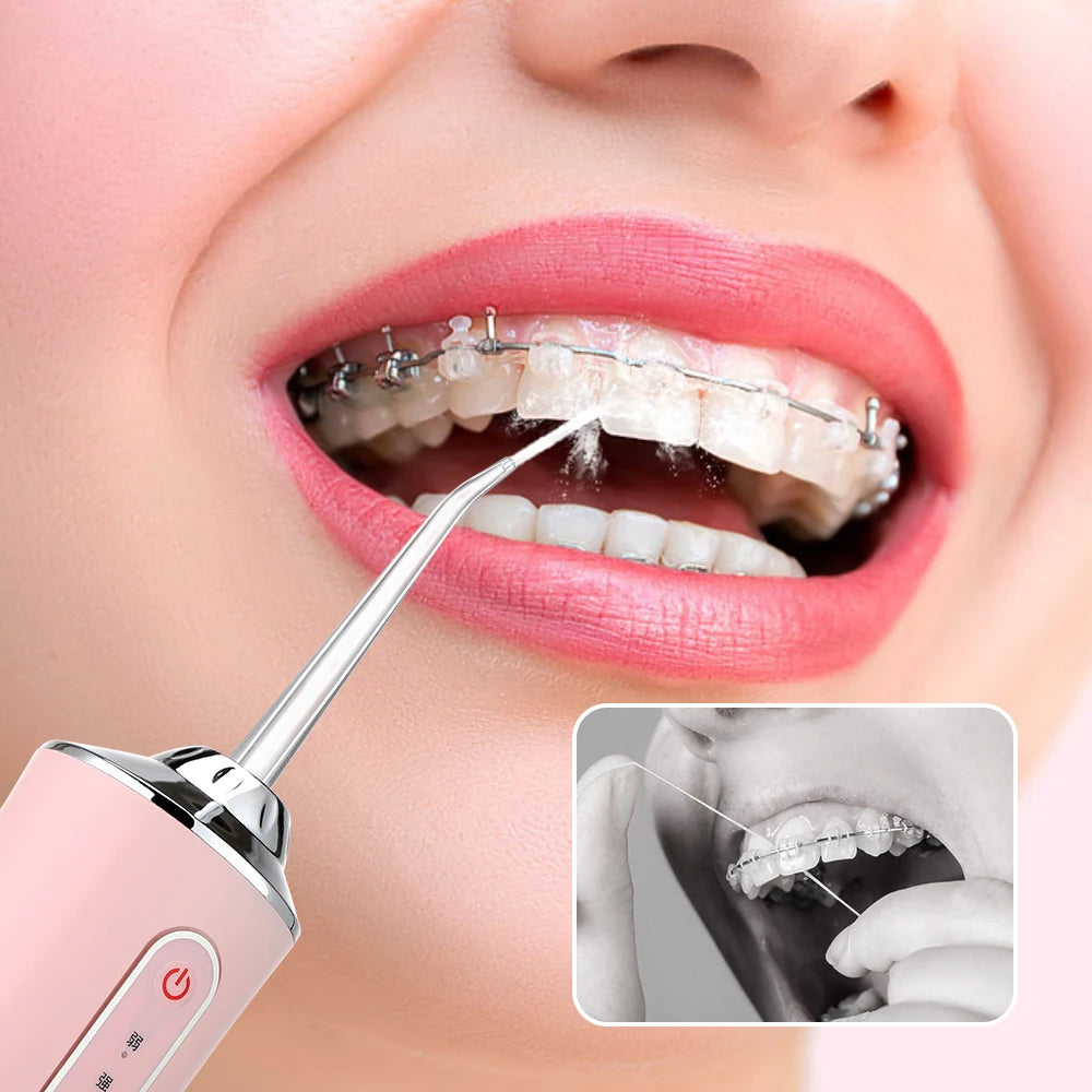 Teeth water dental flosser