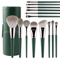 Luxe Cleanse 14 piece make up brush set with pouch