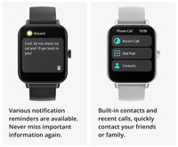 Smart watch with health features