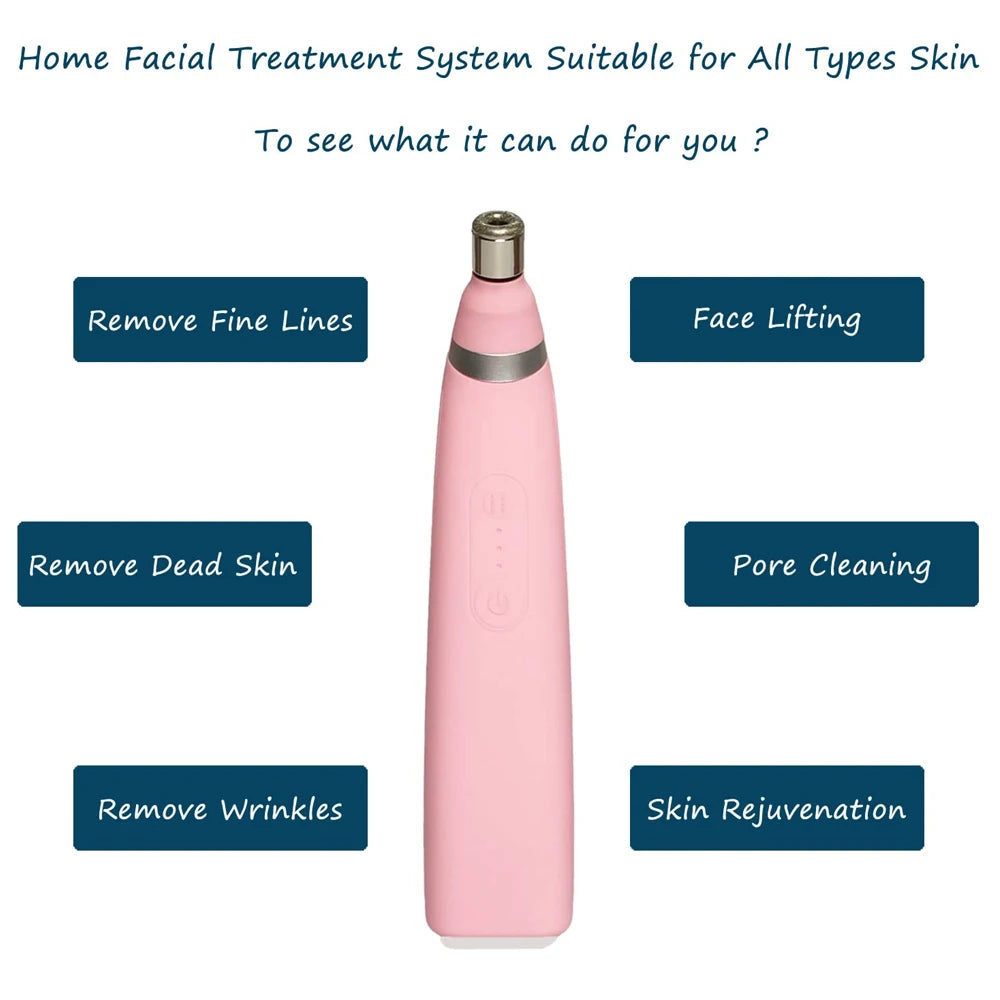 Handheld smart microdermabrasion