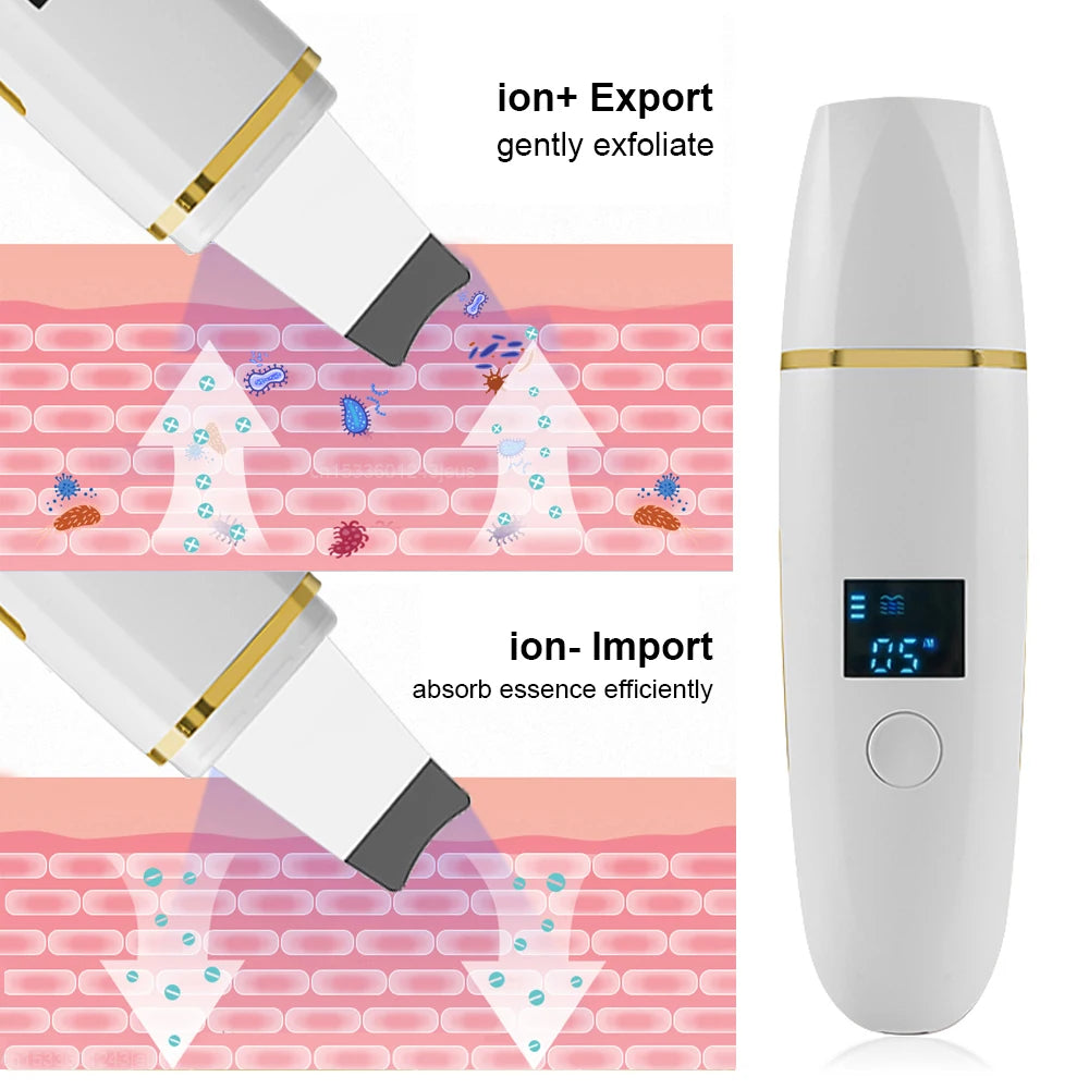 Ultrasonic Electric skin scrubber