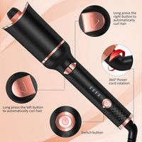 Smart hair curler iron