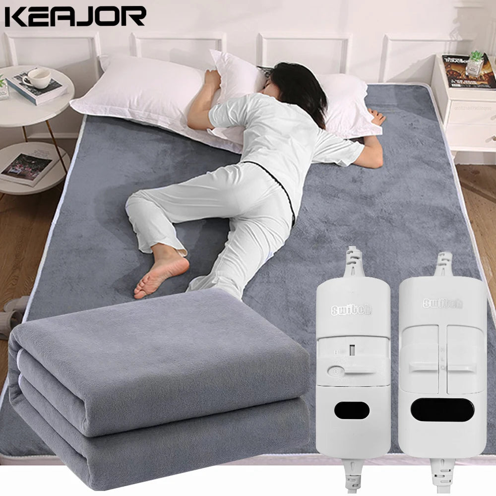 Comfy heated electric blanket