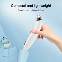 Electric blackhead remover vacuum with camera