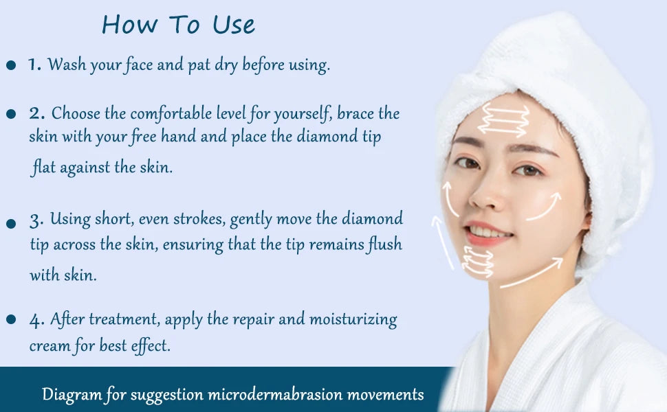 Handheld smart microdermabrasion