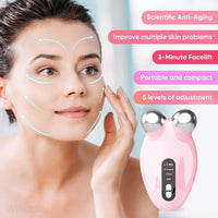 Electric face massager roller