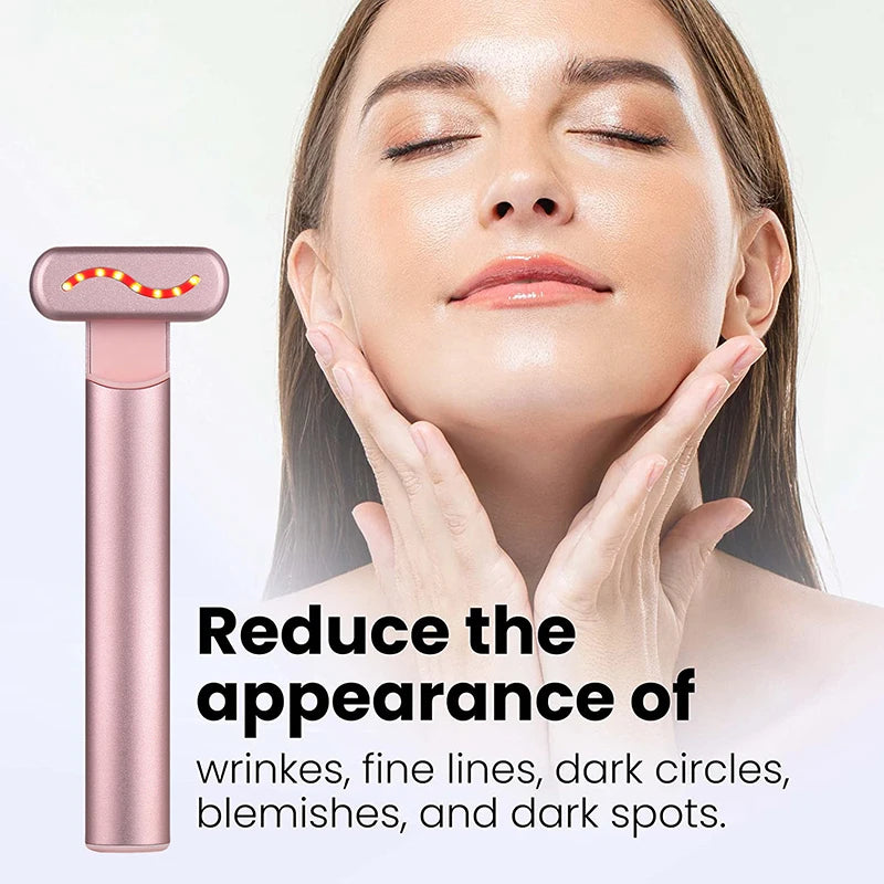 Red light therapy wand tool