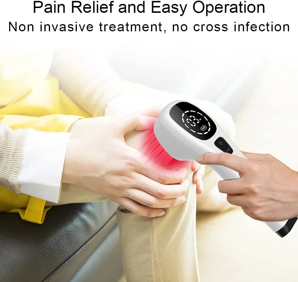 Handheld red light therapy device