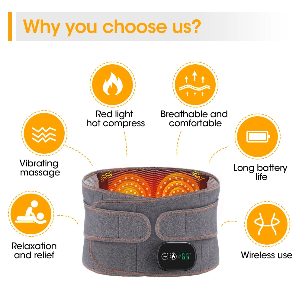 Infrared heating belt
