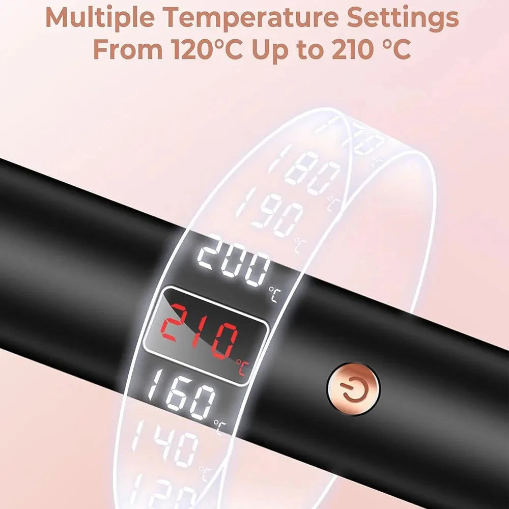 Electric 3 In 1 Ionic Hair Curler Straightener