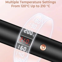 Electric 3 In 1 Ionic Hair Curler Straightener