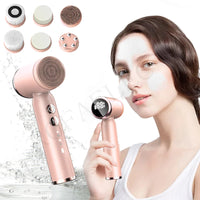 6 in 1 Ultrasonic Electric Face Cleansing Brush