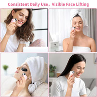 Electric face massager roller