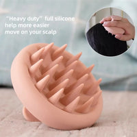 Shower scalp massager