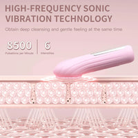 Electric face cleanser scrubber with 9 gears
