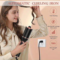 Smart hair curler iron
