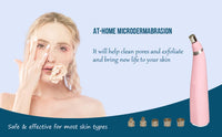 Handheld smart microdermabrasion