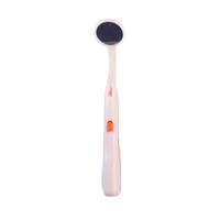 Dental mirror with light