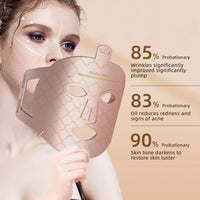 Red light therapy face mask