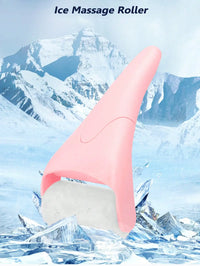 Cryotherapy ice roller tool