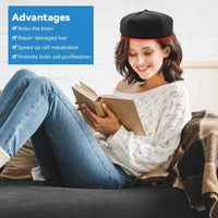 Red light therapy cap for hair growth