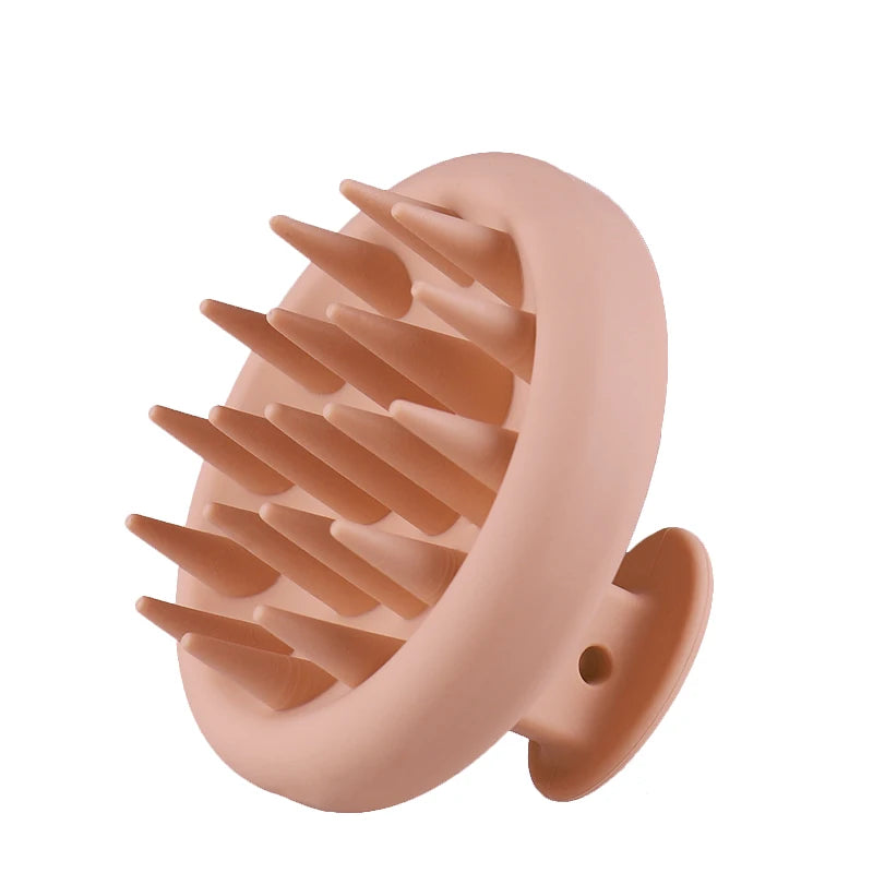 Shower scalp massager