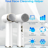 6 in 1 Ultrasonic Electric Face Cleansing Brush