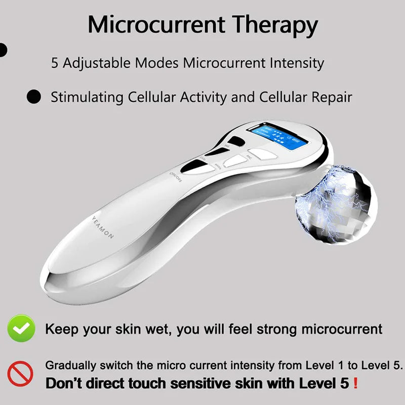 4D Microcurrent Facial Massager