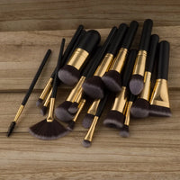 17PC Makeup Brush Set
