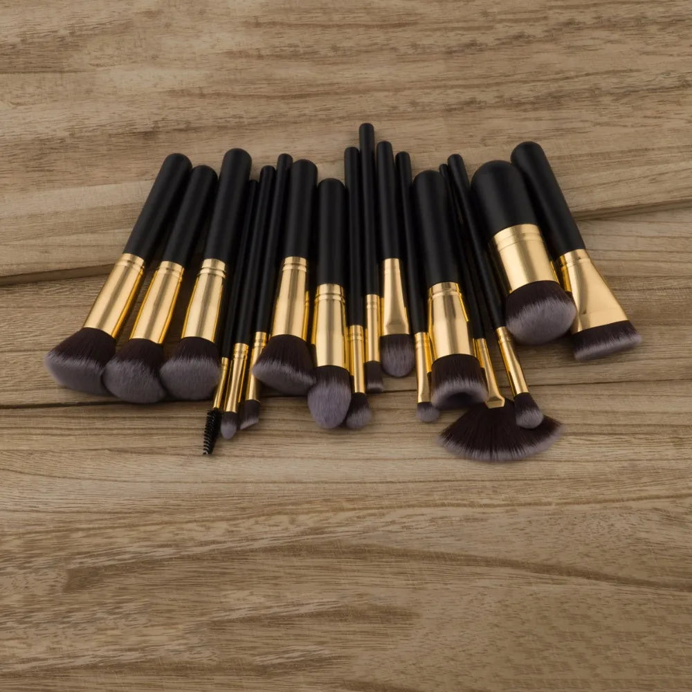 17PC Makeup Brush Set
