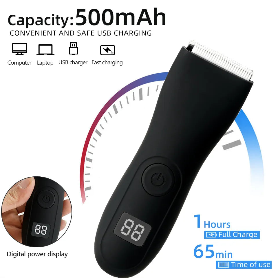 Body Hair Trimmer for Men