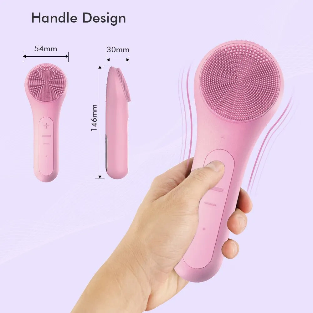 Vibra-Sonic® Facial Cleanse + Massage Brush
