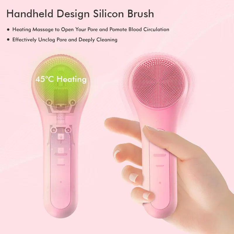 Vibra-Sonic® Facial Cleanse + Massage Brush