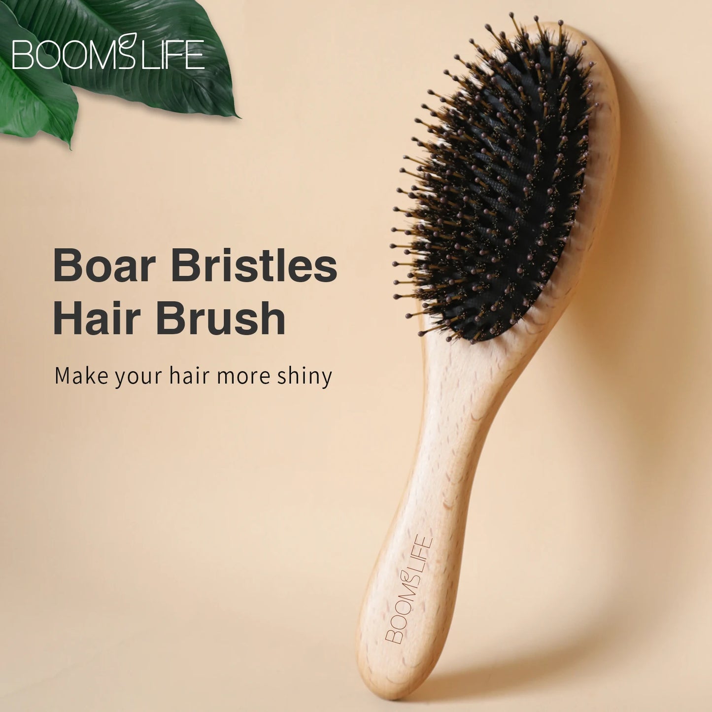 Boar Bristle Hair Brush