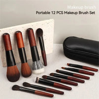 12 Piece Makeup Brush Set